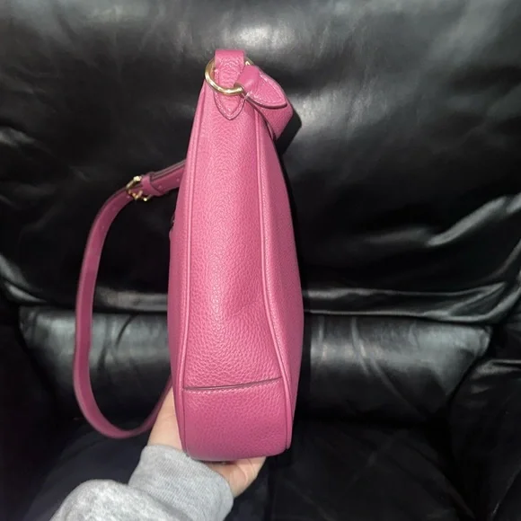 🔥🔥🔥Coach Ellie File Leather Crossbody Bag